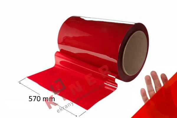 Czerwone pasy spawalnicze 570x1mm
