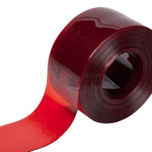 Folia ochronna czerwona, przezroczysta, 200x2mm