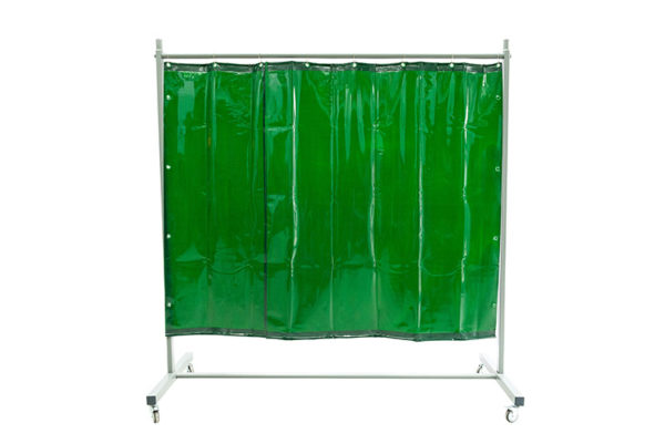 Ekran spawalniczy KF200Z-Short - kolor zasłon zielony